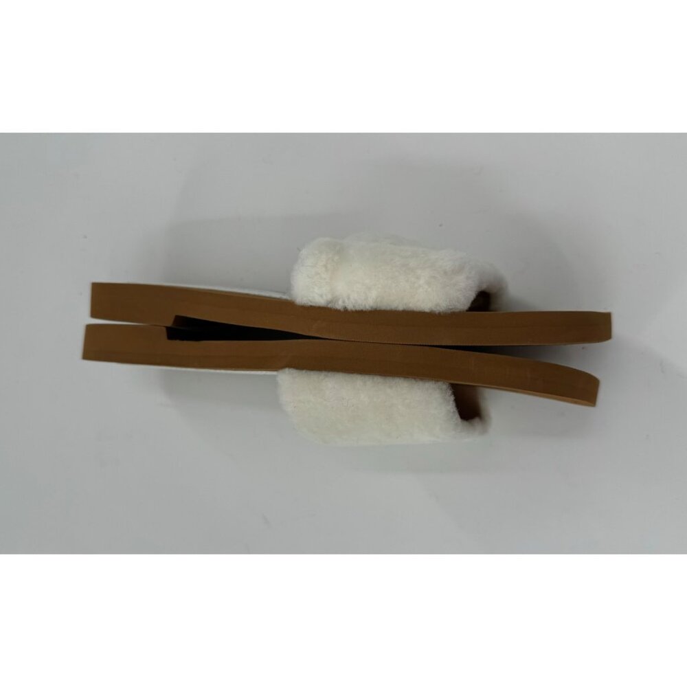 Stuart Weitzman Women's Cammy Shearling Slide Sandals 5B US - Picture 8 of 9